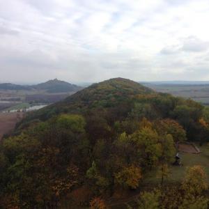 Blick von der Mühlburg auf die Wachsenburg